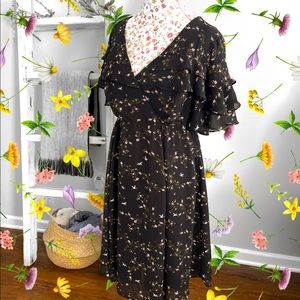 Torrid Romantic Floral Mini Dress